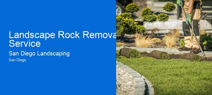 Landscape Rock Removal Service