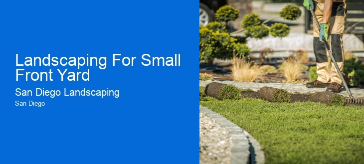 Landscaping For Small Front Yard