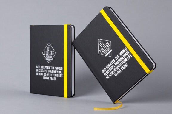 College notizbuch brandbook teaser