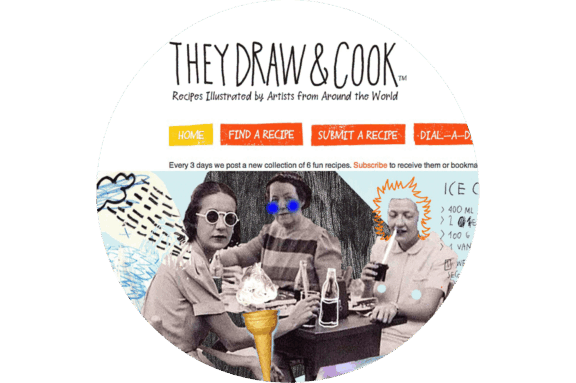 Einzigartiges rezeptbuch draw and cook 6 teaser