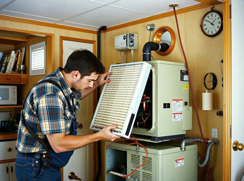 How Regional Temperatures Affect Mobile Home HVAC Performance and Airflow