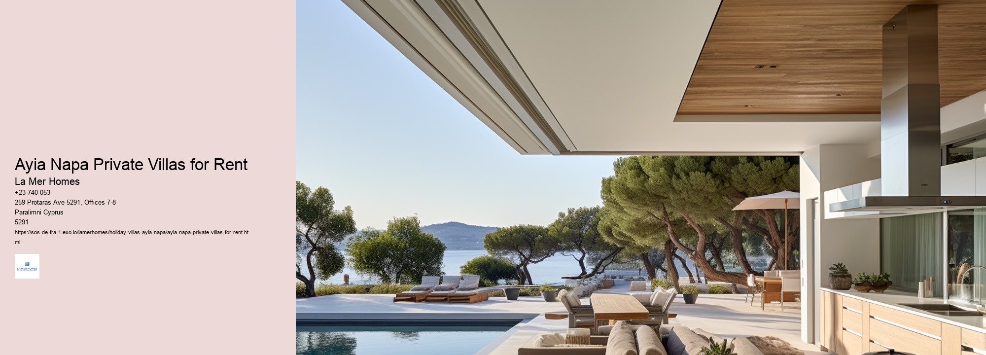 Ayia Napa Private Villas for Rent