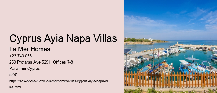 Cyprus Ayia Napa Villas