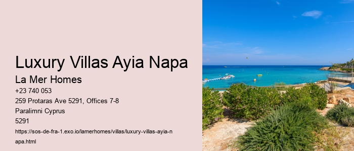 Luxury Villas Ayia Napa