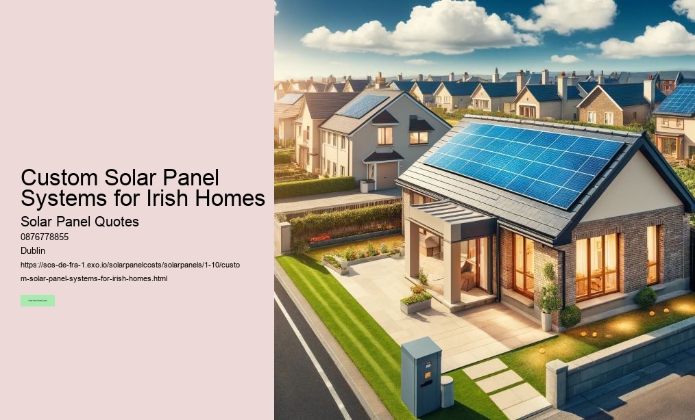 The Cost of Solar Panels for Different House Sizes in Ireland