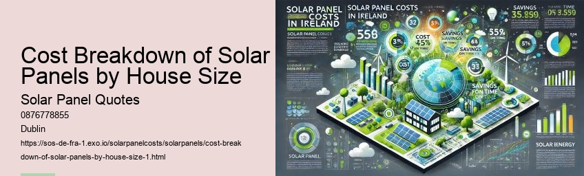 Cost Breakdown of Solar Panels by House Size