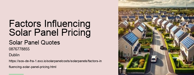 How SEAI Grants Affect Solar Installation Costs