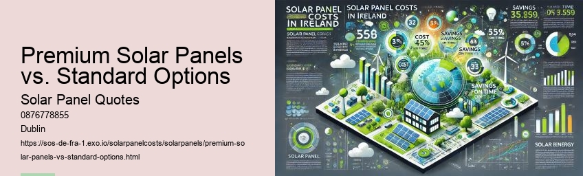 Premium Solar Panels vs. Standard Options