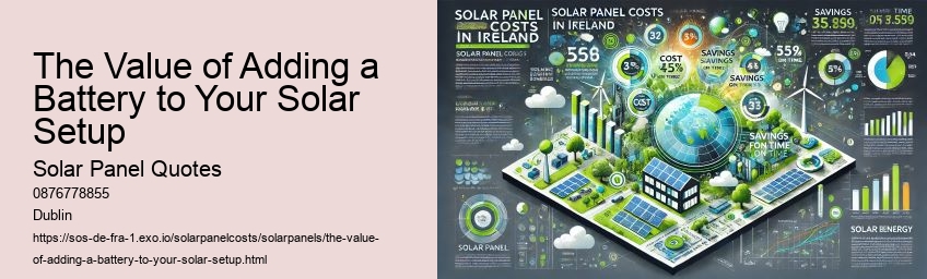 The Value of Adding a Battery to Your Solar Setup