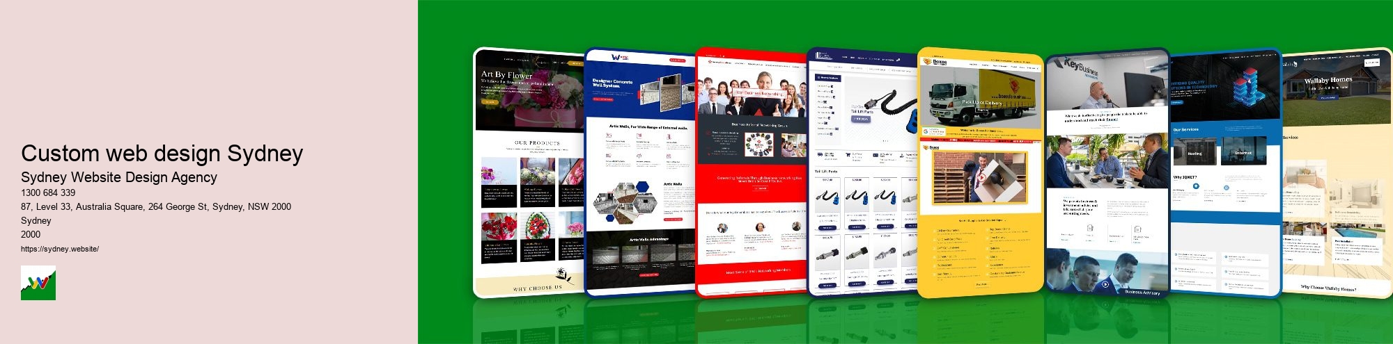 Custom web design Sydney