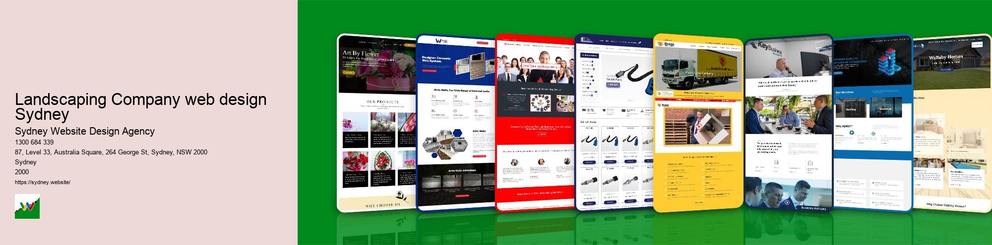 Landscaping Company web design Sydney
