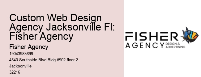 Custom Web Design Agency Jacksonville Fl: Fisher Agency