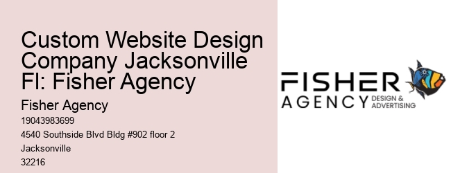 Custom Website Design Company Jacksonville Fl: Fisher Agency