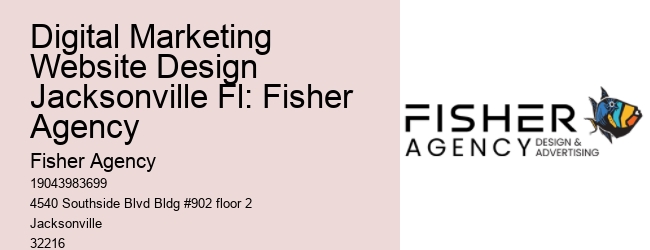 Digital Marketing Website Design Jacksonville Fl: Fisher Agency