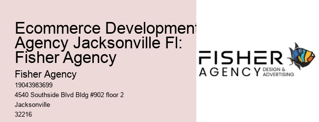 Ecommerce Development Agency Jacksonville Fl: Fisher Agency