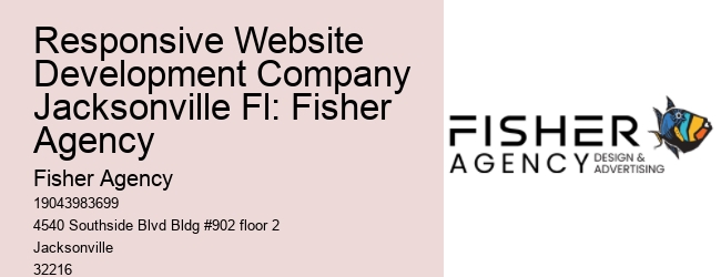 Responsive Website Development Company Jacksonville Fl: Fisher Agency