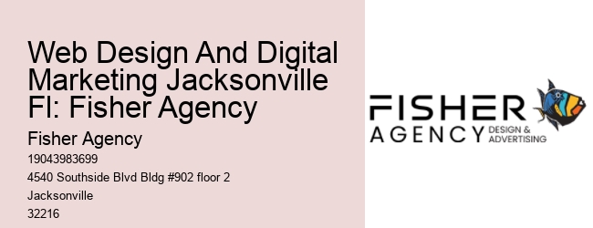 Web Design And Digital Marketing Jacksonville Fl: Fisher Agency