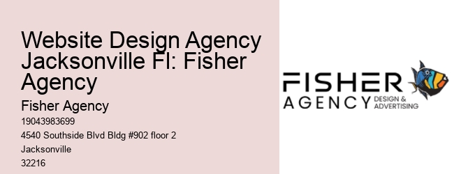 Website Design Agency Jacksonville Fl: Fisher Agency
