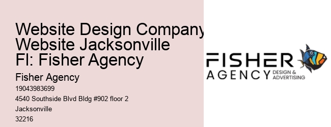 Website Design Company Website Jacksonville Fl: Fisher Agency