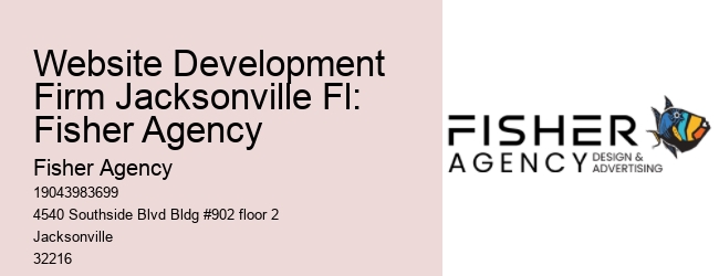 Website Development Firm Jacksonville Fl: Fisher Agency