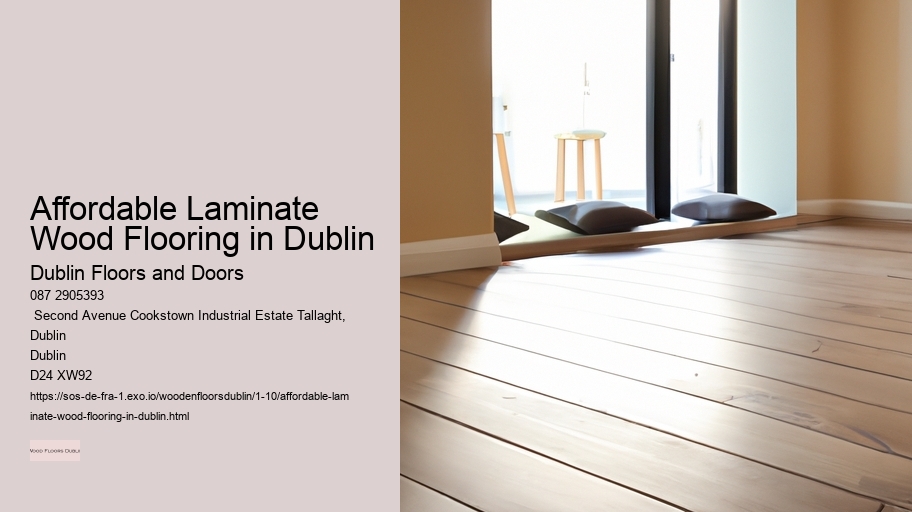 Affordable Laminate Wood Flooring in Dublin